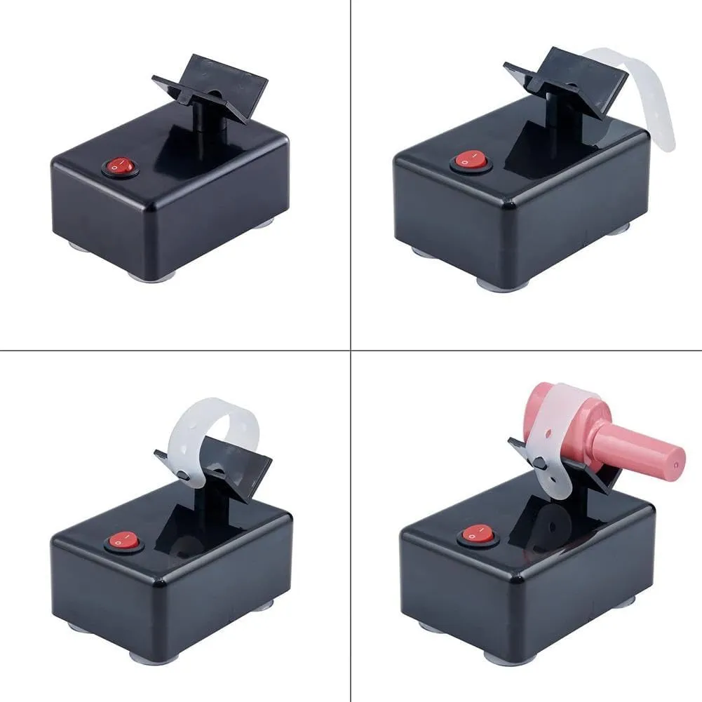 Electric Nail Polish Shaker Liquid Mixer Shaker, Nail Gel Polish Mixer, Model Paints Shaker Vibrating Screen 3200 Shakes/Min Lash Varnish Bottle Glue Shaking Machine for Nail Ink