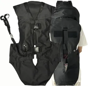 Equestrian Airbag Vest/Jacket Wearable Air Bag, Lightweight, Unisex, Motorcycle Or Horse With Back Protection