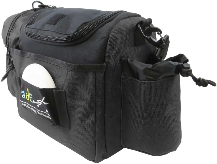 Fade Crunch Disc Golf Bag – Lightweight, Durable, and Insulated Shoulder Bag for All Skill Levels - Practice Bag - Lightweight Bag for night golf