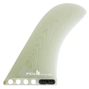 FCS II Hatchet PG Longboard Fin 9" - Clear