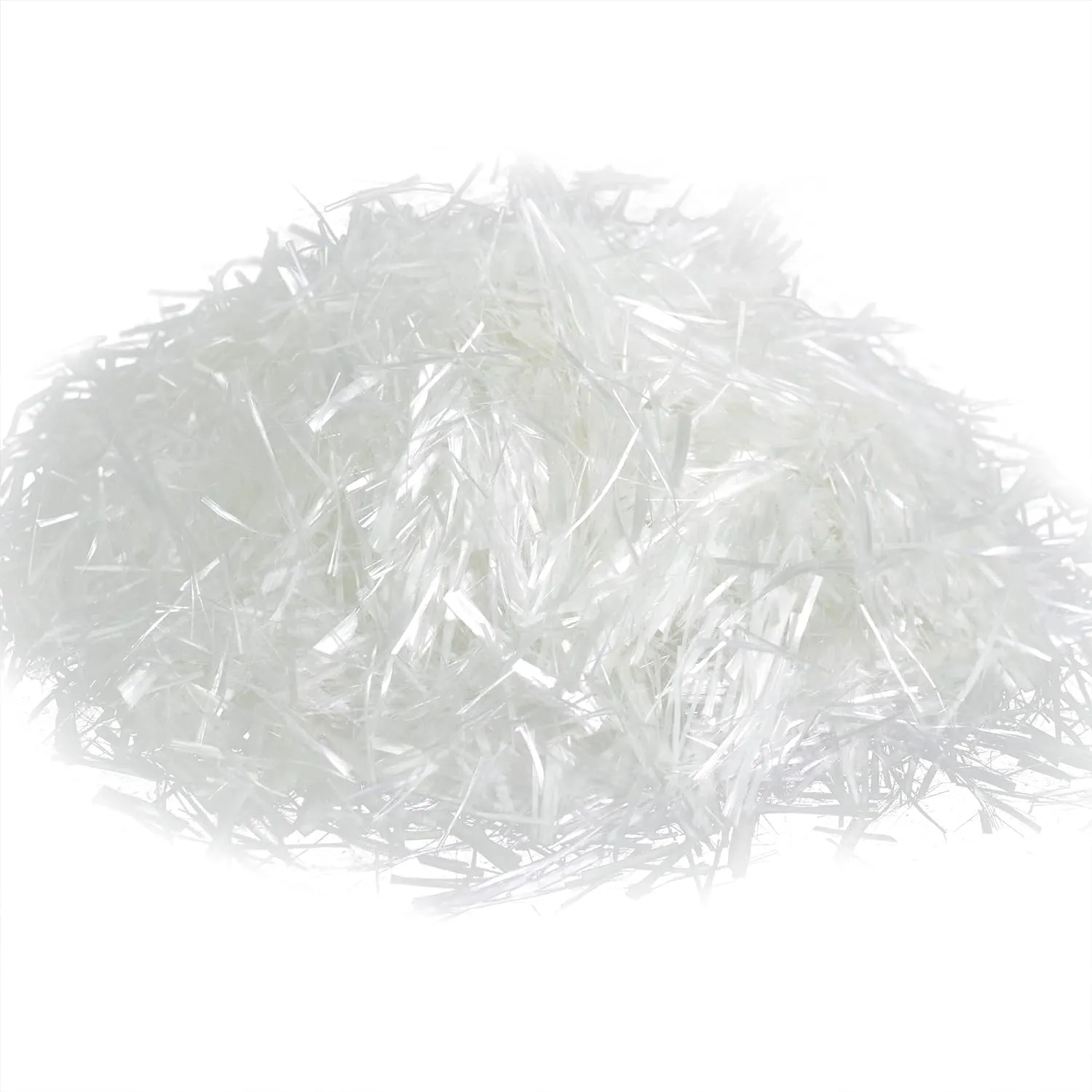 Fiberglass for Cement Mortar Concrete Reinforcement Anti-seepage and Anti-cracking Cement Mix for Building Walls Garden Floor 3/4"(19MM)-1lb/PACK