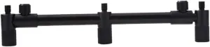 Fishing Rod Bracket Carp Fishing Buzz Bars Bite Alarm Holder Telescopic Rod Support with 3 Heads for Black bracket