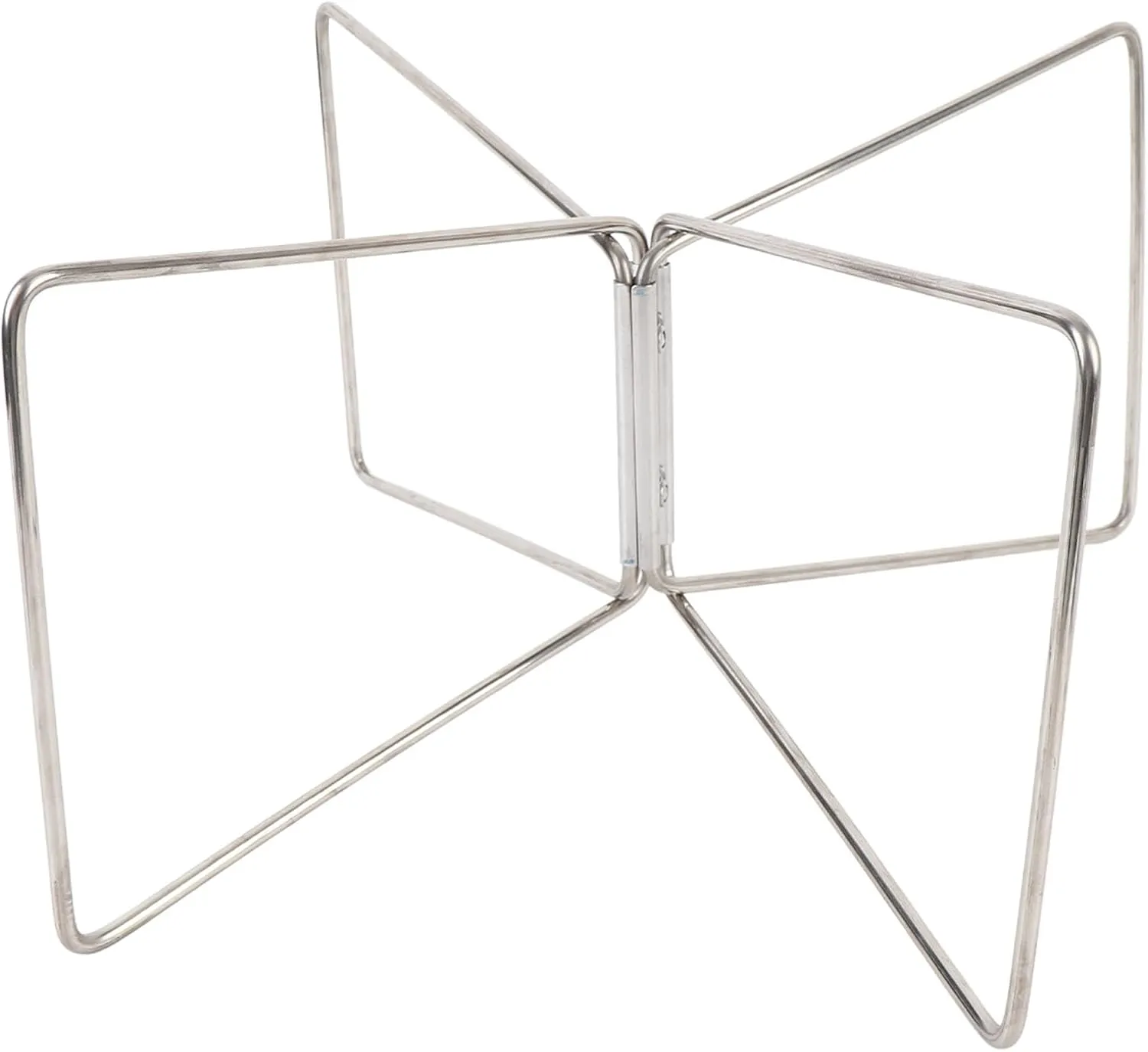 Foldable Cooler Stand Stainless Steel Damp Proof Outdoor Cooler Holder Stand for Camping