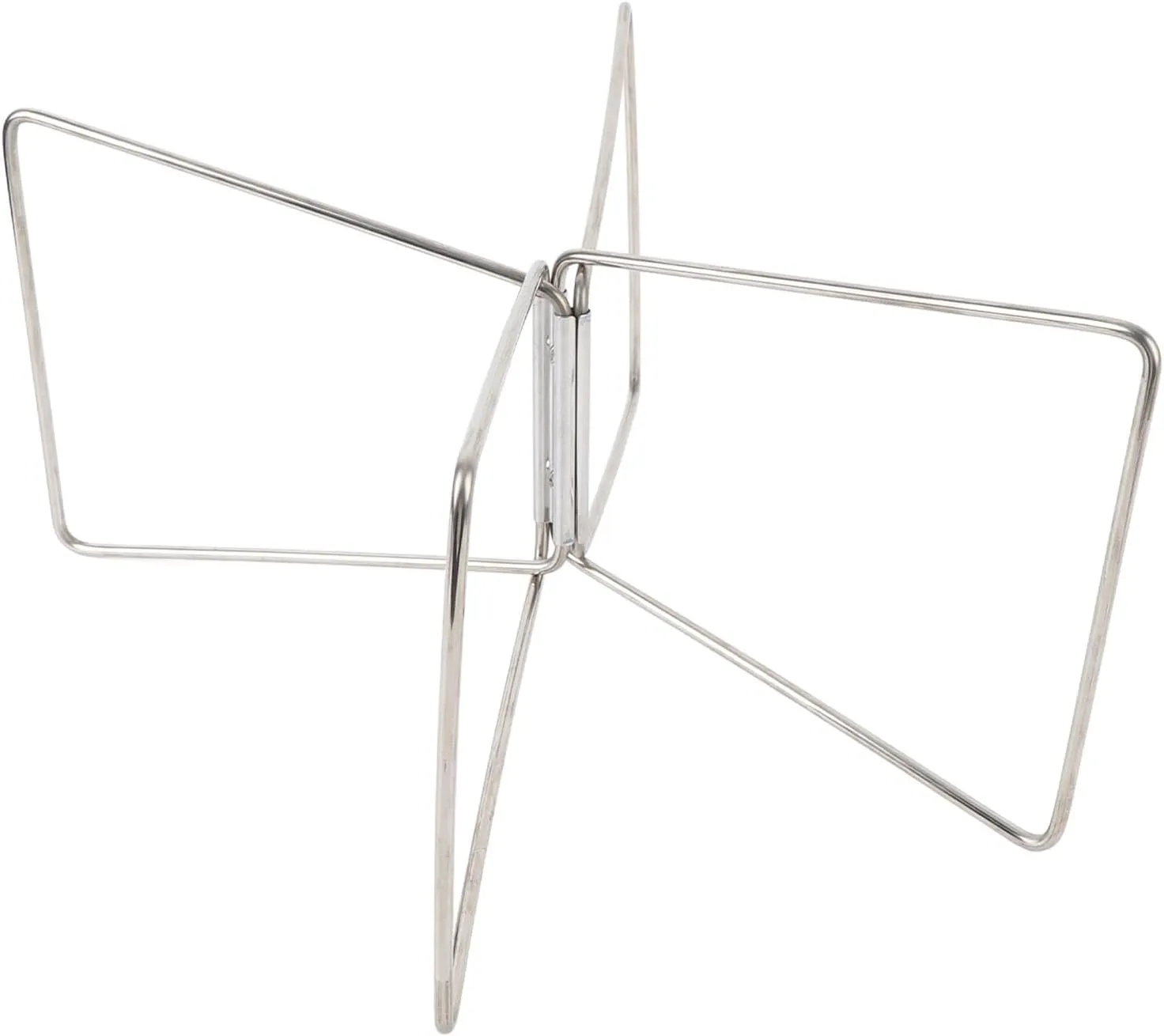 Foldable Cooler Stand,Stainless Steel Damp Proof Outdoor Cooler Holder Stand for Outdoor Camping Hiking Cooking Fishing Picnic