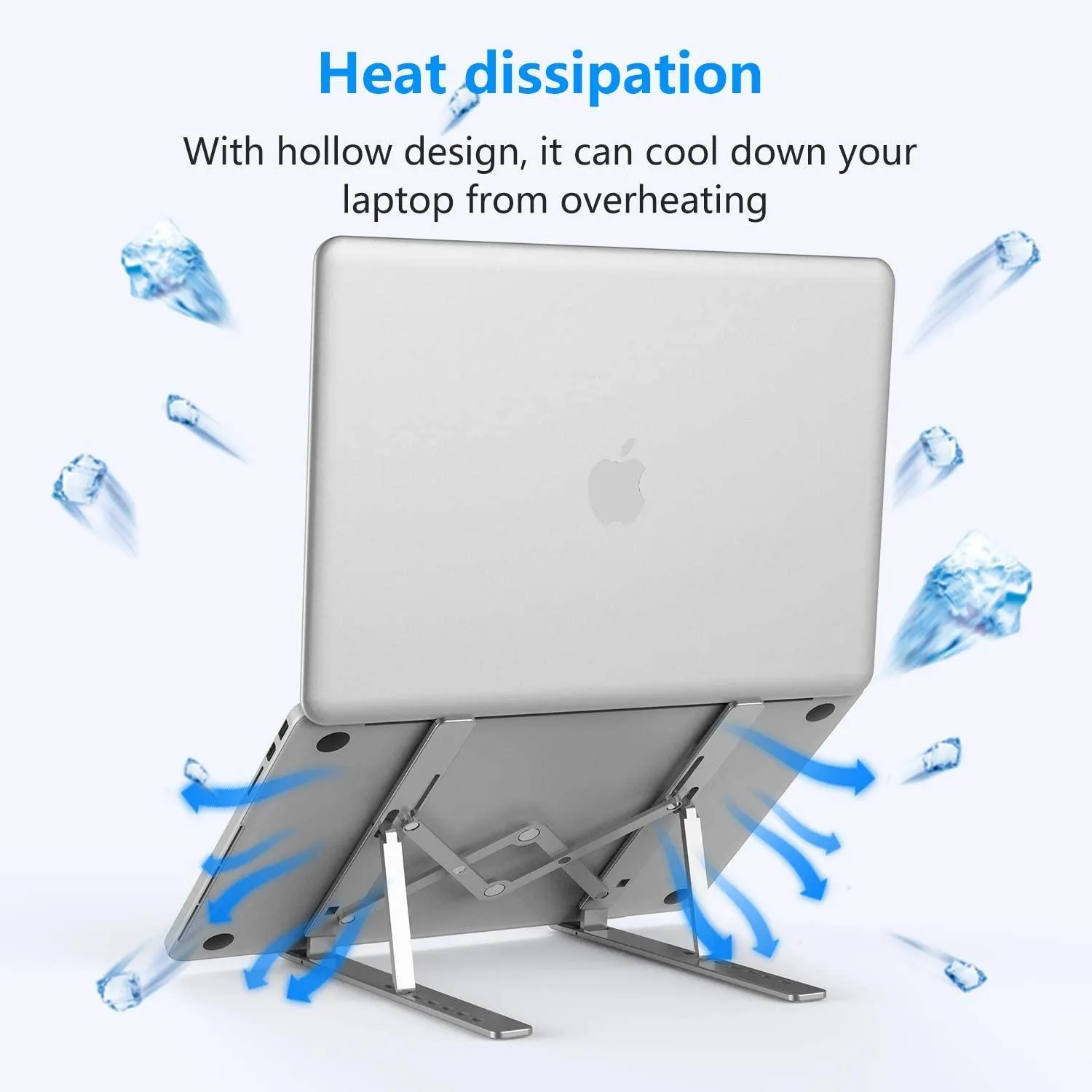 Foldable Laptop Stand Portable for Business Travel Campus 6 height heat dissipation