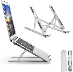 Foldable Laptop Stand Portable for Business Travel Campus 6 height heat dissipation