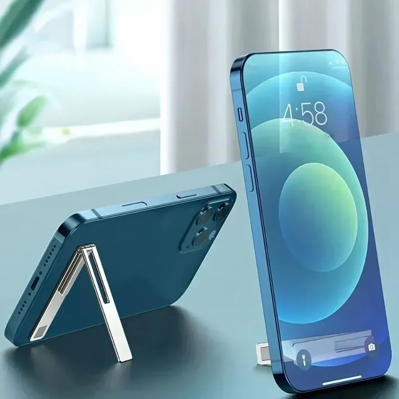 Foldable Metal Phone Stand – Universal & Sturdy Holder