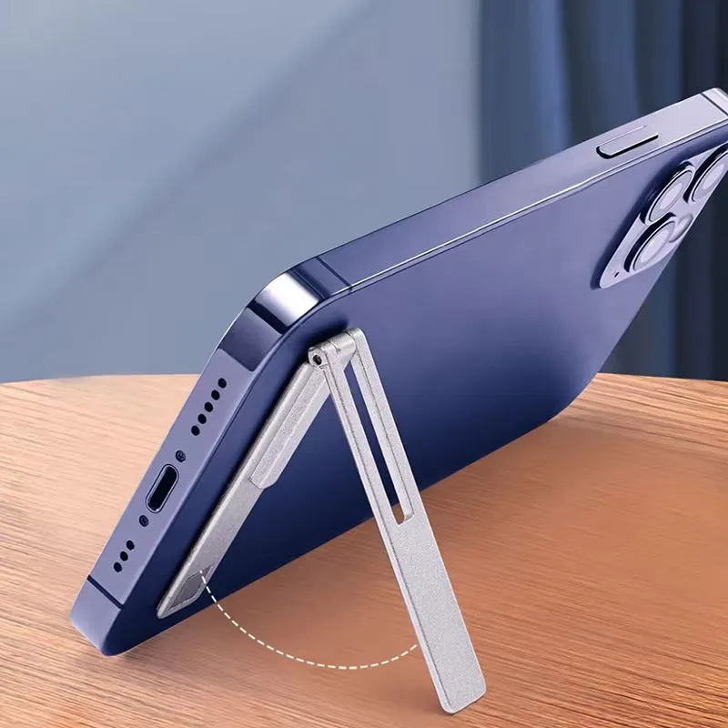 Foldable Metal Phone Stand – Universal & Sturdy Holder