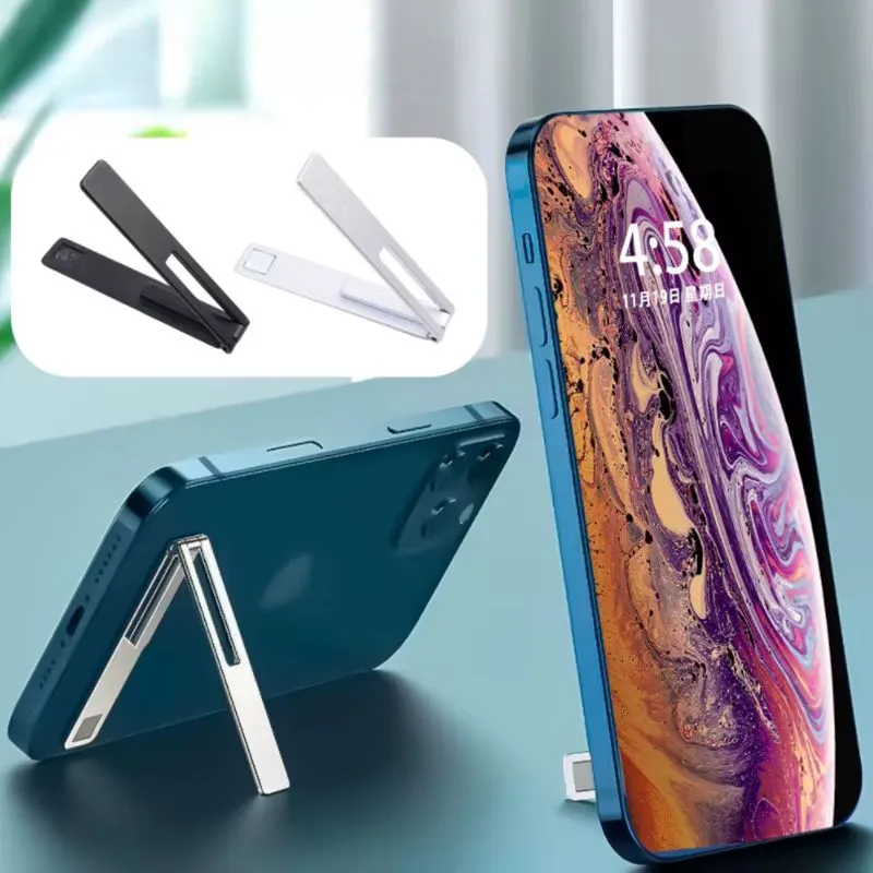 Foldable Metal Phone Stand – Universal & Sturdy Holder