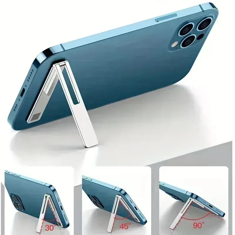 Foldable Metal Phone Stand – Universal & Sturdy Holder