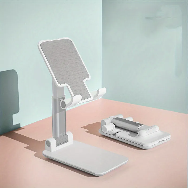 Foldable Mobile Phone Tablet Stand Holder, Angle Height Adjustable