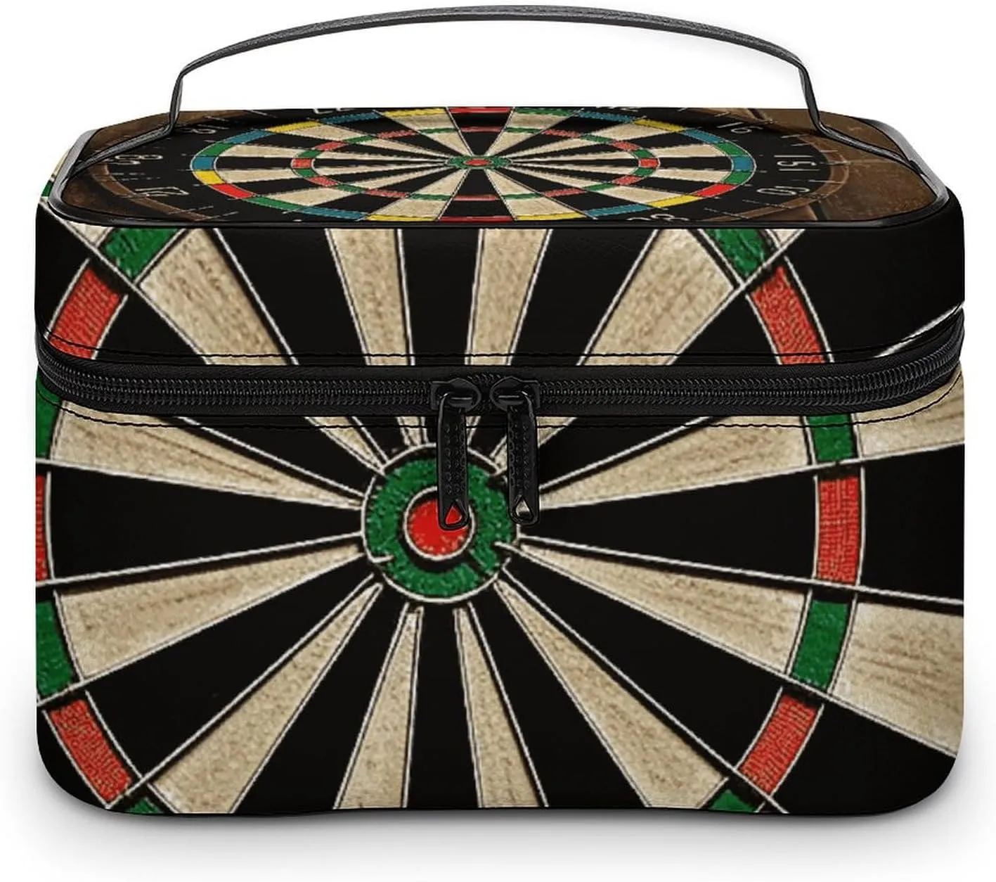 Foldable Travel Luggage Bag for Men And Women, Dry And Wet Separation Portable Travel Luggage Bag, Dart Board Printed Waterproof Sports Luggage Bag, Fitness Bag