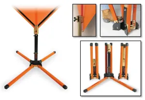 Folding Stand with Latch Bracket & Spring