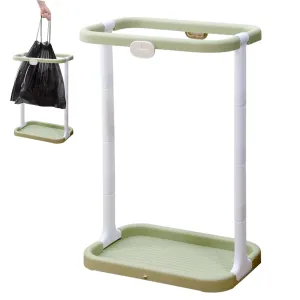 Folding Trash Bag Holder - Portable Garbage Stand, Easy Transport with Adjustable Frame | Multi-Use Organizer Dolls Clothing, Bathroom Waste, Picnic Cleanup, and Outdoor Camping Activities