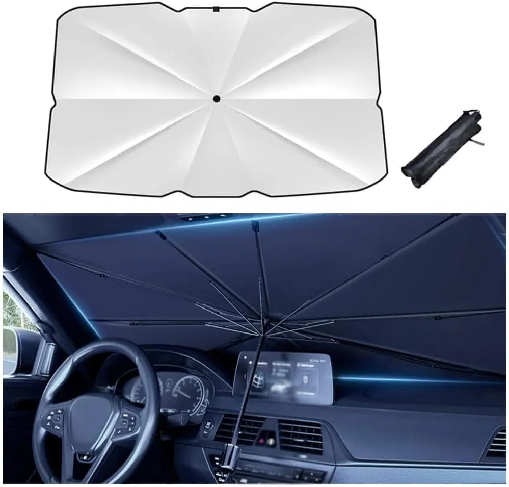 for Suzuki Vitra 2016-2023 Windshield Sun Shade Umbrella for Car Inside Foldable Windscreen Sunshade Cover Anti-UV Front Window Visor,A/Small