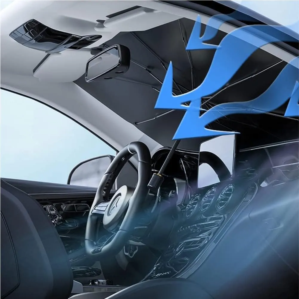for Suzuki Vitra 2016-2023 Windshield Sun Shade Umbrella for Car Inside Foldable Windscreen Sunshade Cover Anti-UV Front Window Visor,A/Small