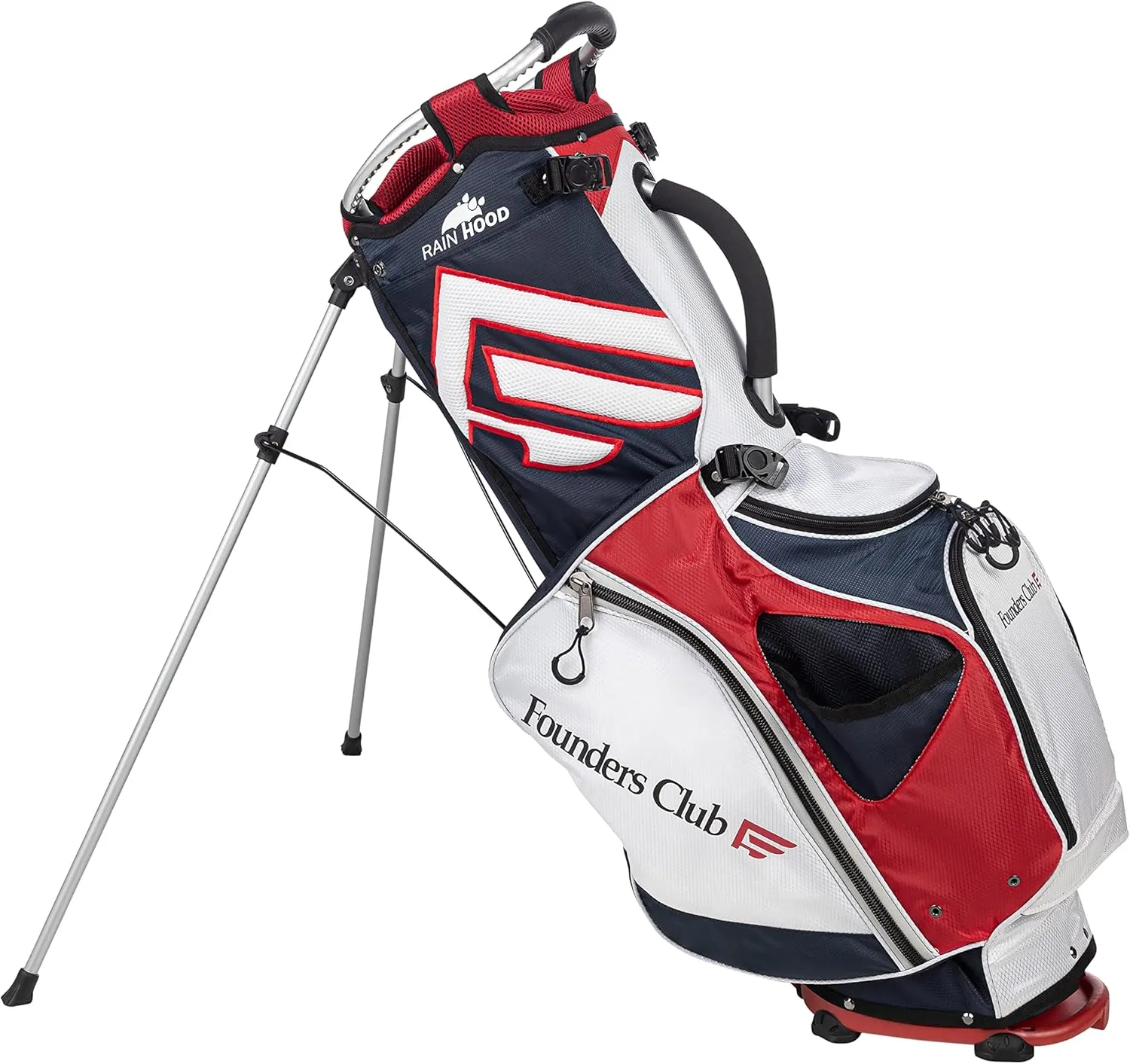 Founders Club Lightweight Golf Stand Bag for Men for Walking or Riding The Golf Course Light Weight 6 Way Full Length Divider with Dual Padded Carry Strap