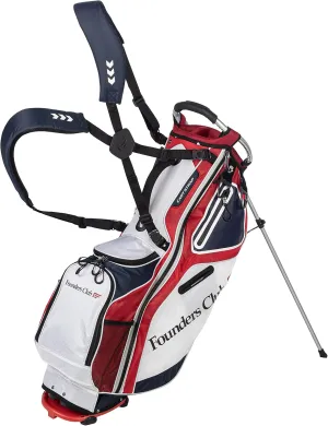 Founders Club Lightweight Golf Stand Bag for Men for Walking or Riding The Golf Course Light Weight 6 Way Full Length Divider with Dual Padded Carry Strap