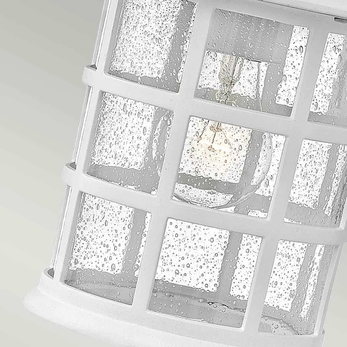 Freeport 1lt Medium Wall Lantern  | Textured White