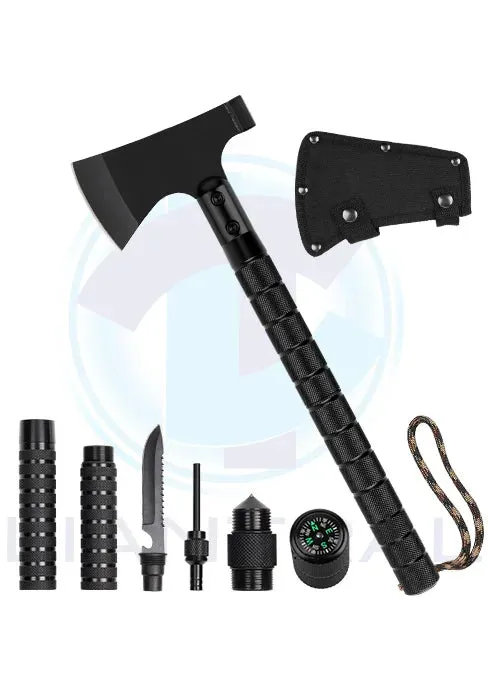 Gear Sheath, Hatchet w/Hammer & Hiking/Hunting/Outdoor Door-to-door delivery Camping Axe Multifunctional Survival Nylon for Exclusive products Tactical Survival Folding