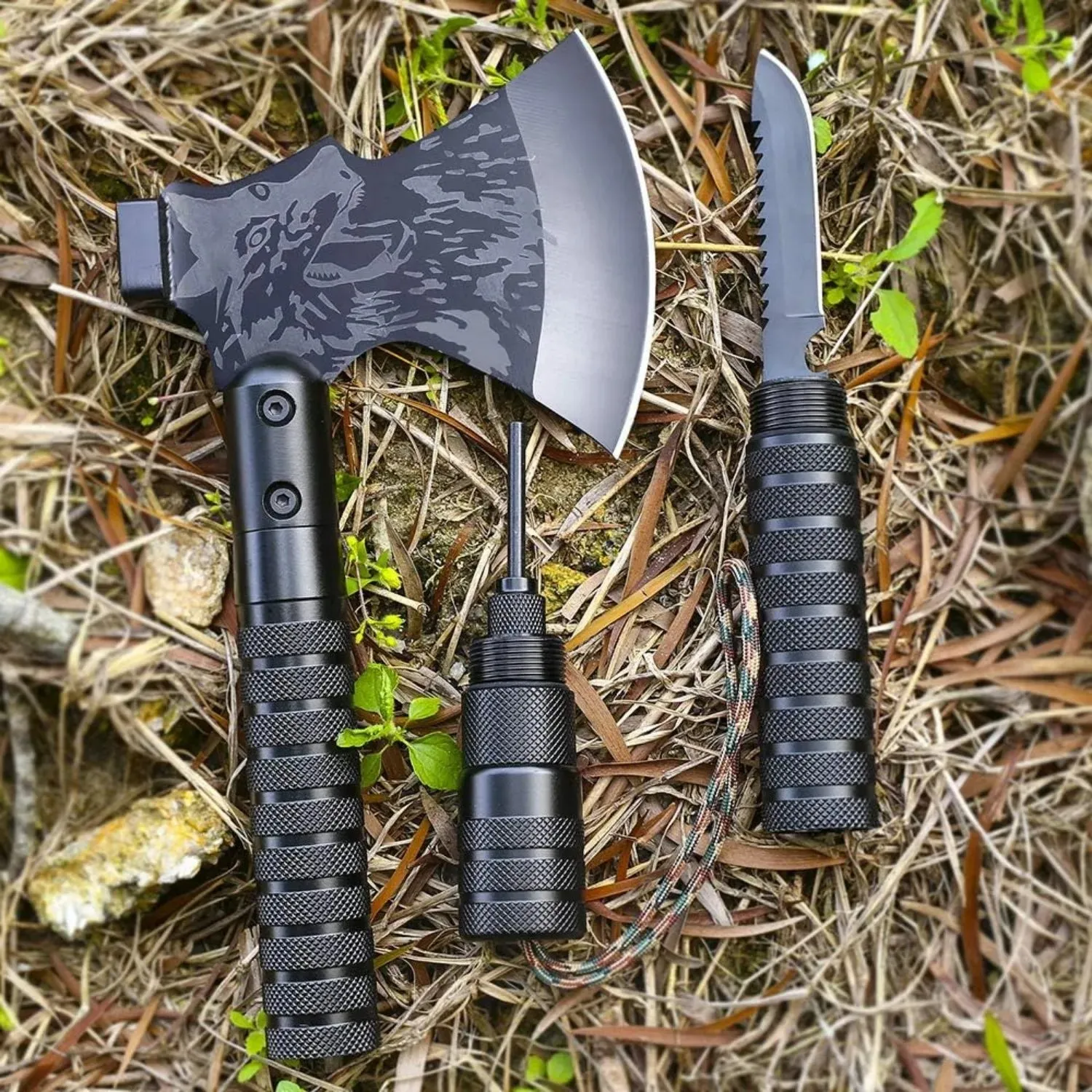 Gear Sheath, Hatchet w/Hammer & Hiking/Hunting/Outdoor Door-to-door delivery Camping Axe Multifunctional Survival Nylon for Exclusive products Tactical Survival Folding