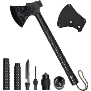 Gear Sheath, Hatchet w/Hammer & Hiking/Hunting/Outdoor Door-to-door delivery Camping Axe Multifunctional Survival Nylon for Exclusive products Tactical Survival Folding