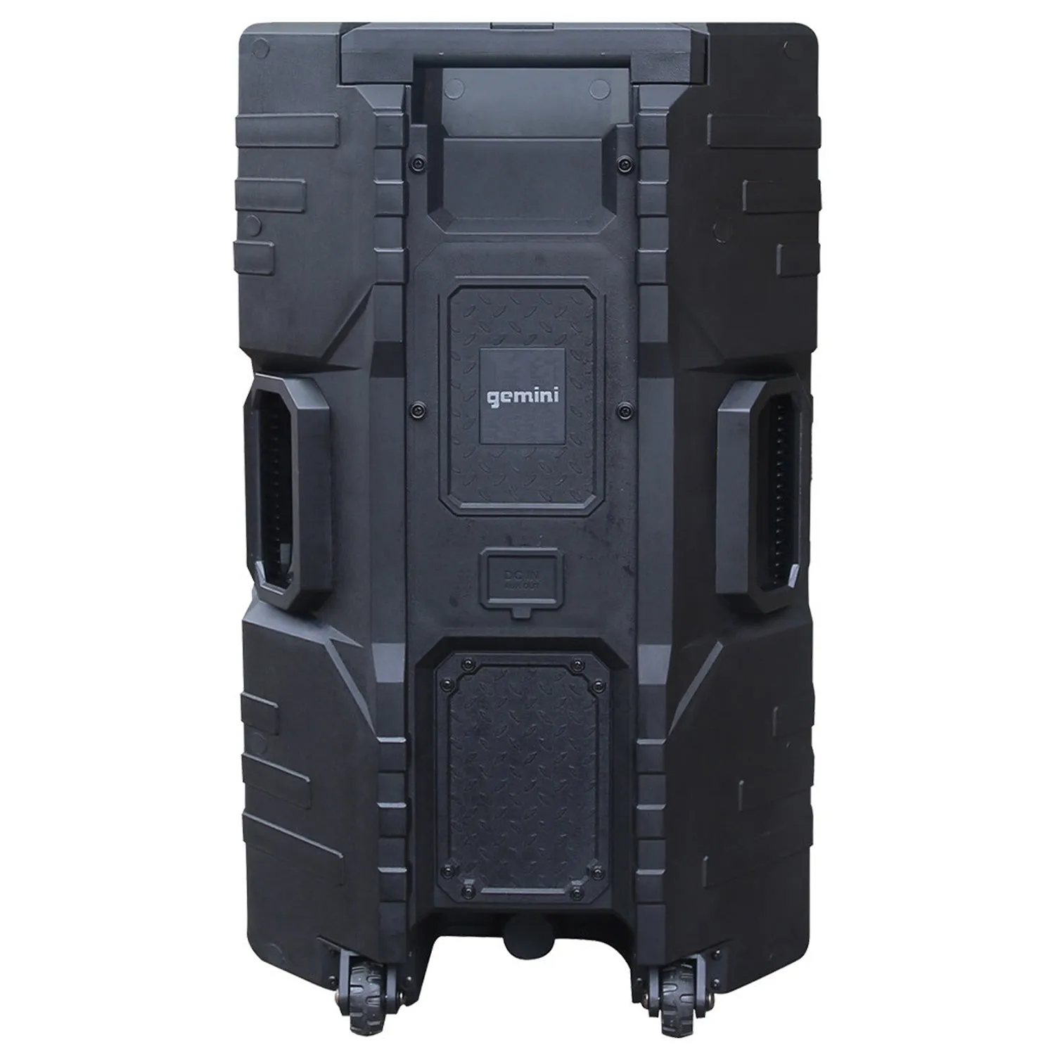 Gemini GSW-T1500PK 15" Battery Powered Bluetooth Speaker   Stand   Mic