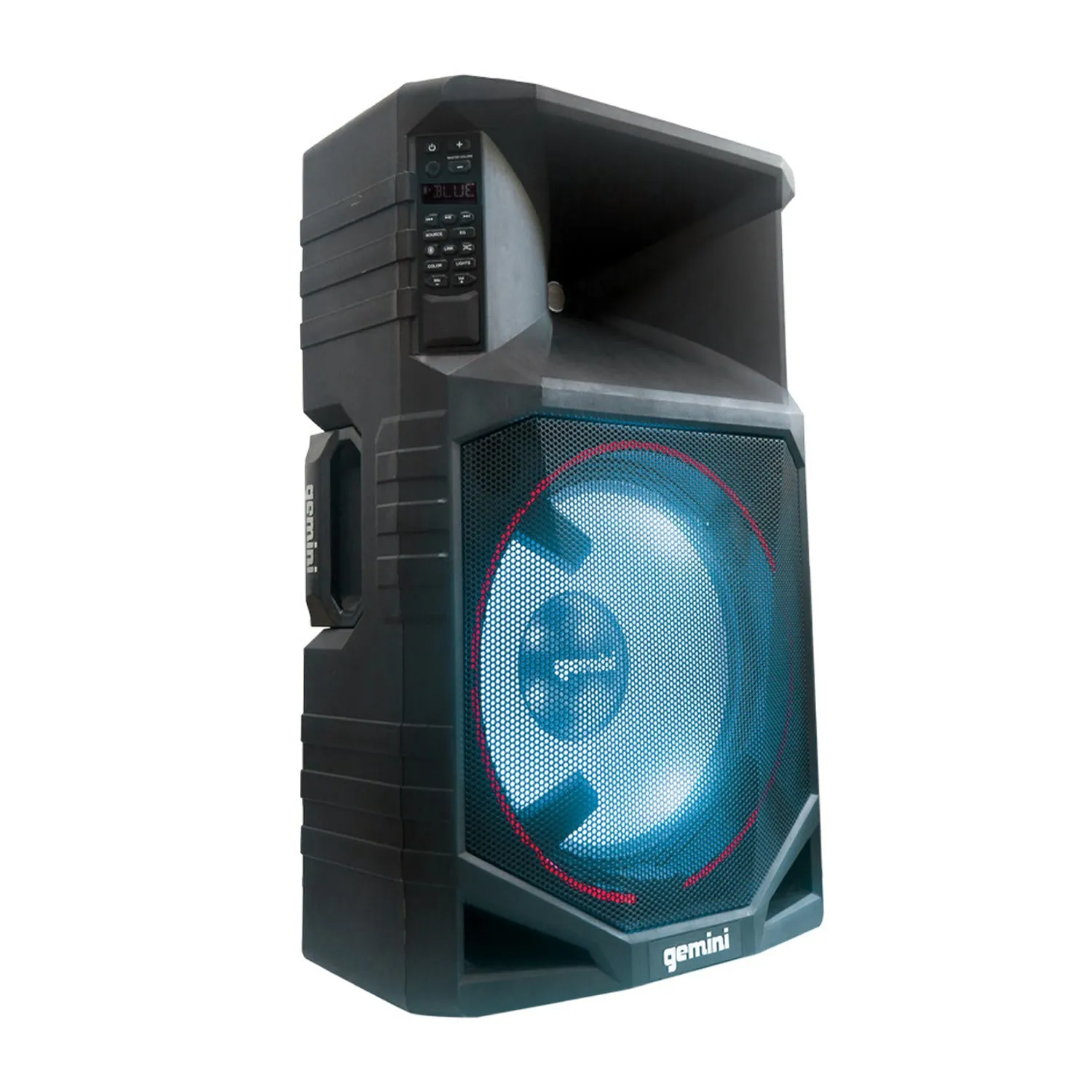 Gemini GSW-T1500PK 15" Battery Powered Bluetooth Speaker   Stand   Mic