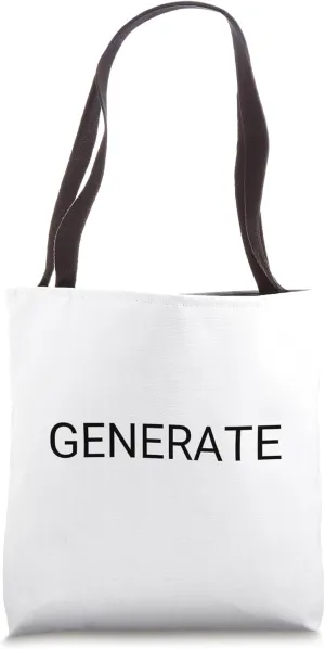 Generate Tote Bag