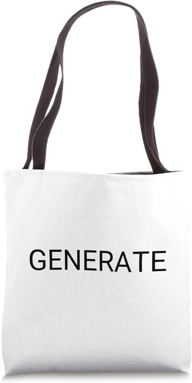 Generate Tote Bag