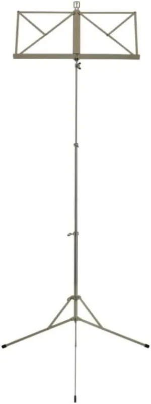 GEWA Wittner music stand 961a, nickel-plated, installation height 48-114 cm, compact foldable, Made in Germany