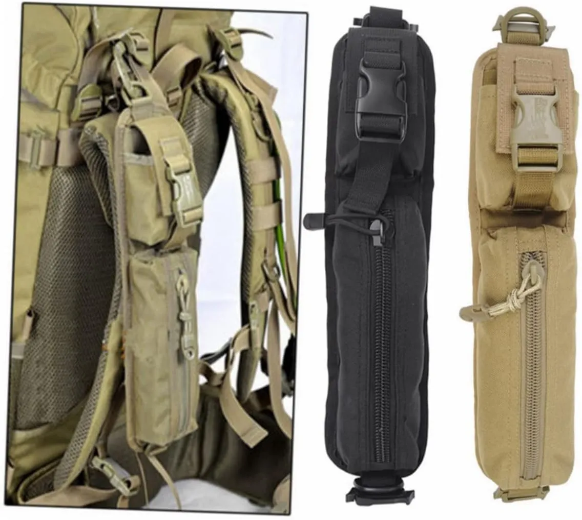 GLEAVI 2pcs Pouch Many Small Bags Outdoor Sundries Pouch First-aid Accessories Bag for Walking/riding