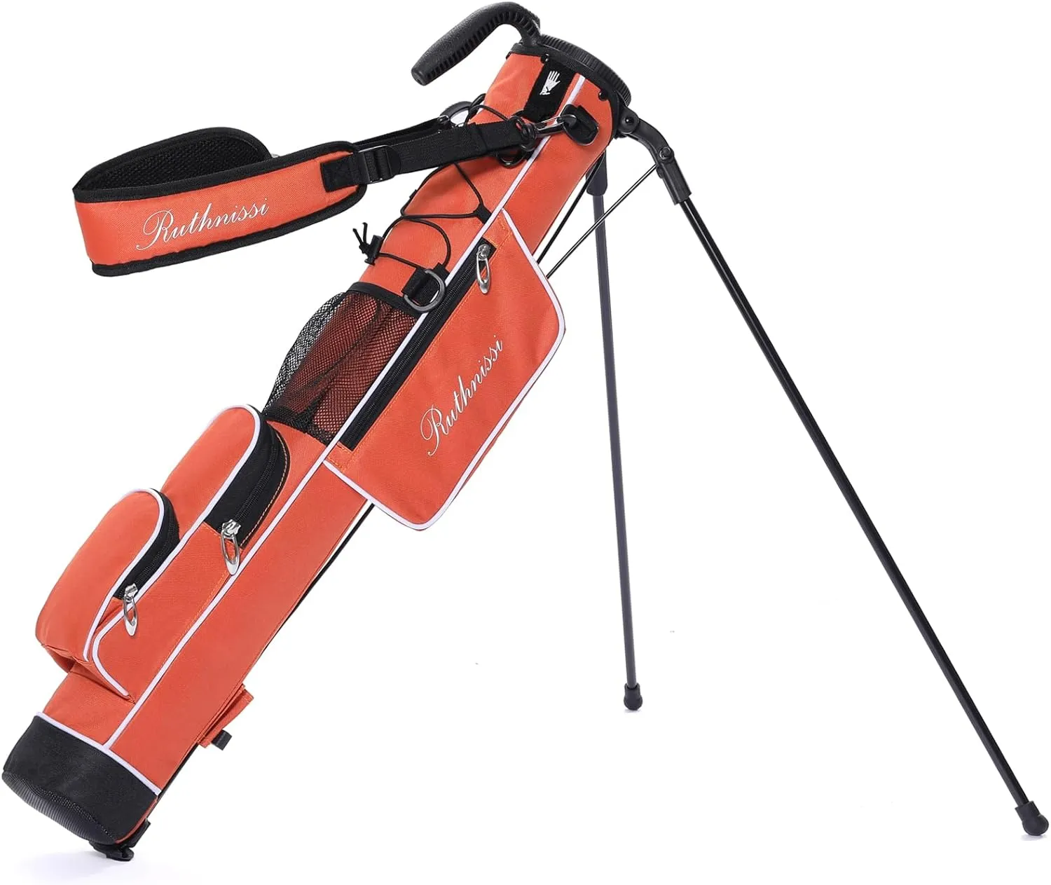 Golf Stand Bag, Lightweight Golf Easy Carry Bag with Padded Strap，Durable Pitch n Putt Golf Bag, Practice Ranger Sunday Golf Bag for Men&Women