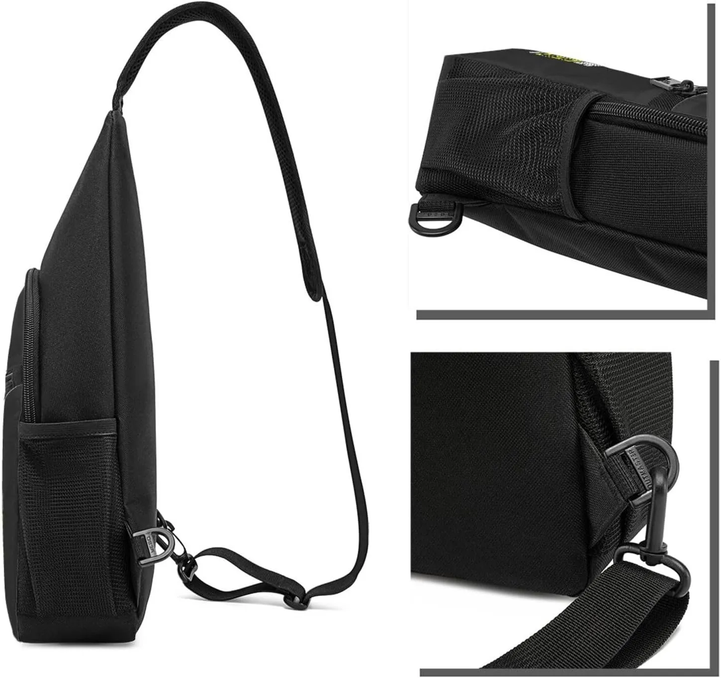 Good Morning Liberals Unisex Chest Bag Lightweight Crossbody Shoulder Bag Travel Pocket