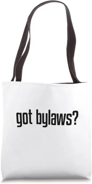 got bylaws? Tote Bag