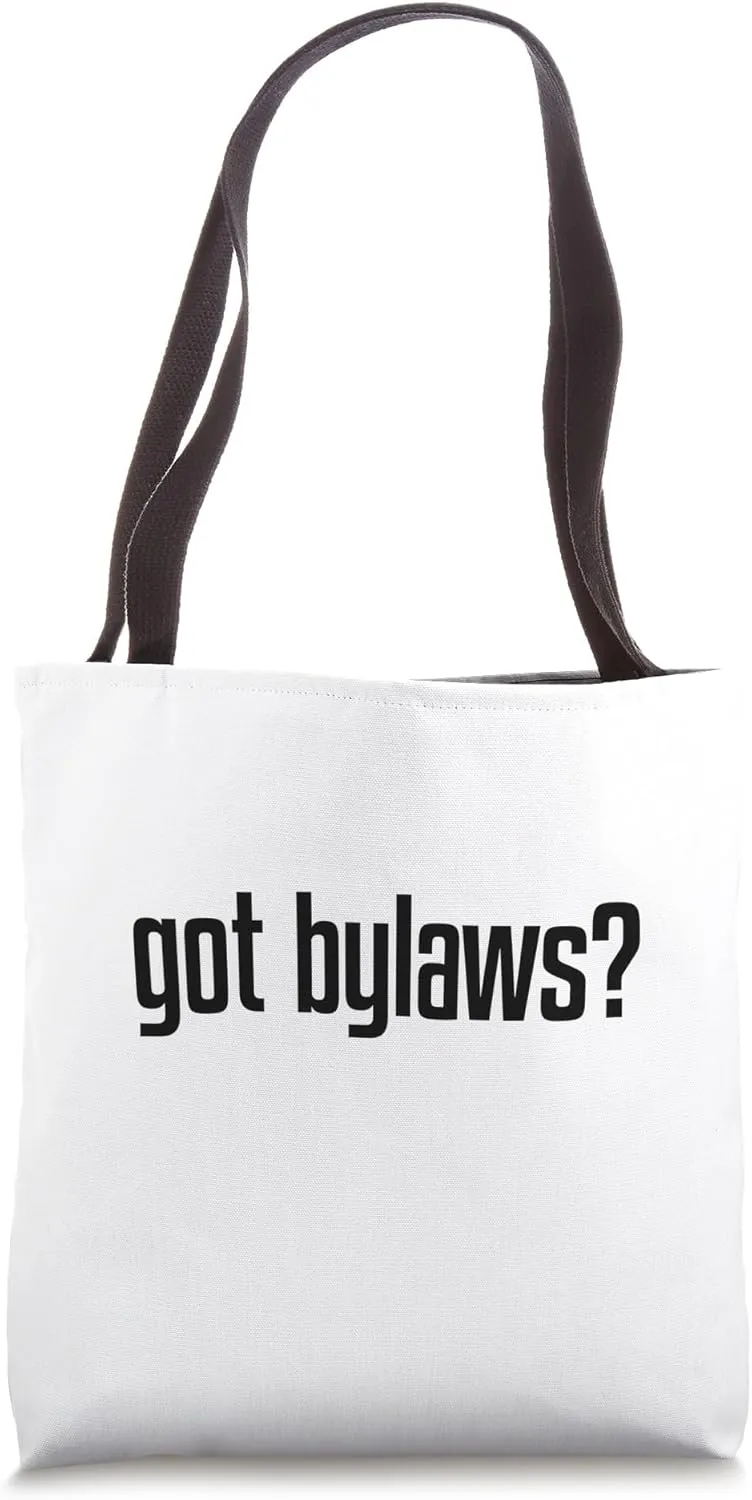 got bylaws? Tote Bag
