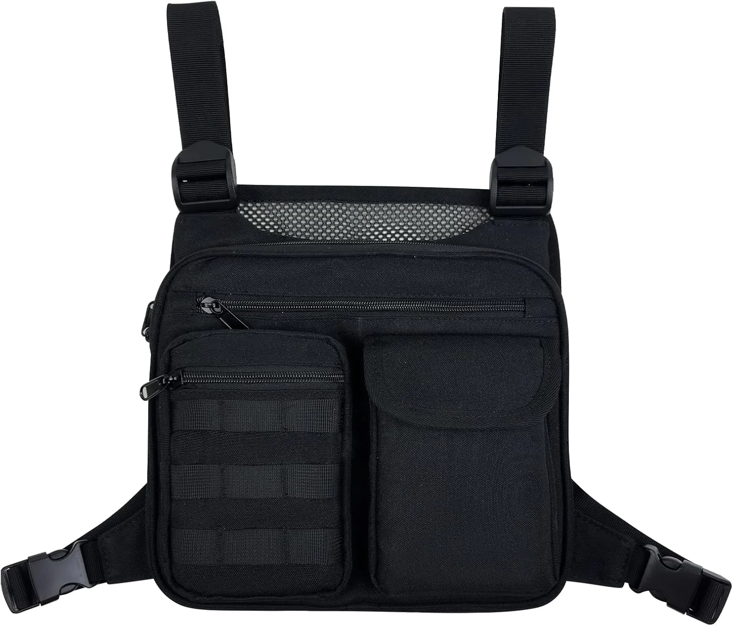 GraceTune Outdoor Sports Chest Bag Lightweight Water Resistant Workouts, Running, Cycling, Hiking Tactical Chest Pack