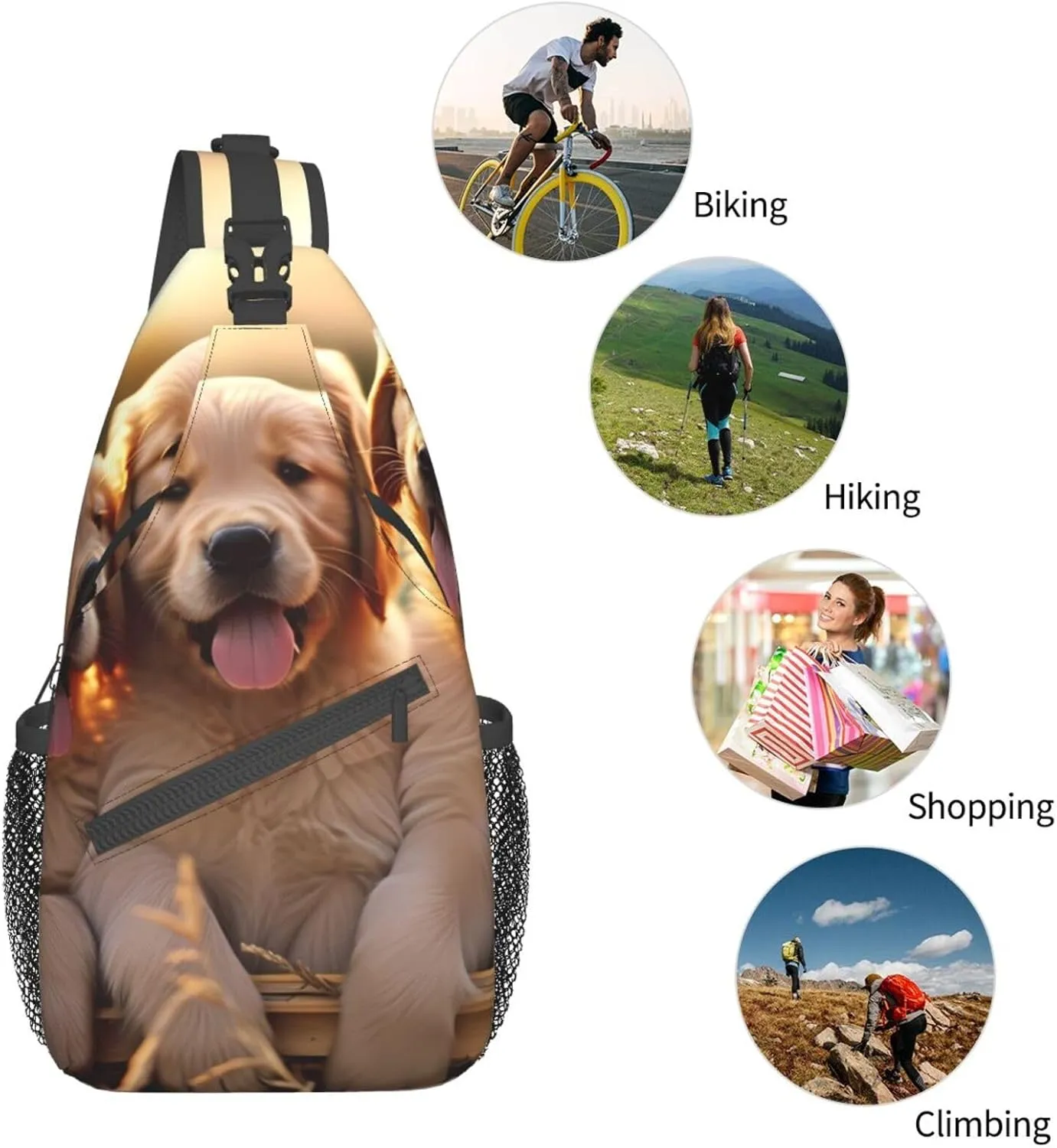Green Grass Soccer Print Cross Chest Bag Diagonally Men Cross Chest Bag Diagonally