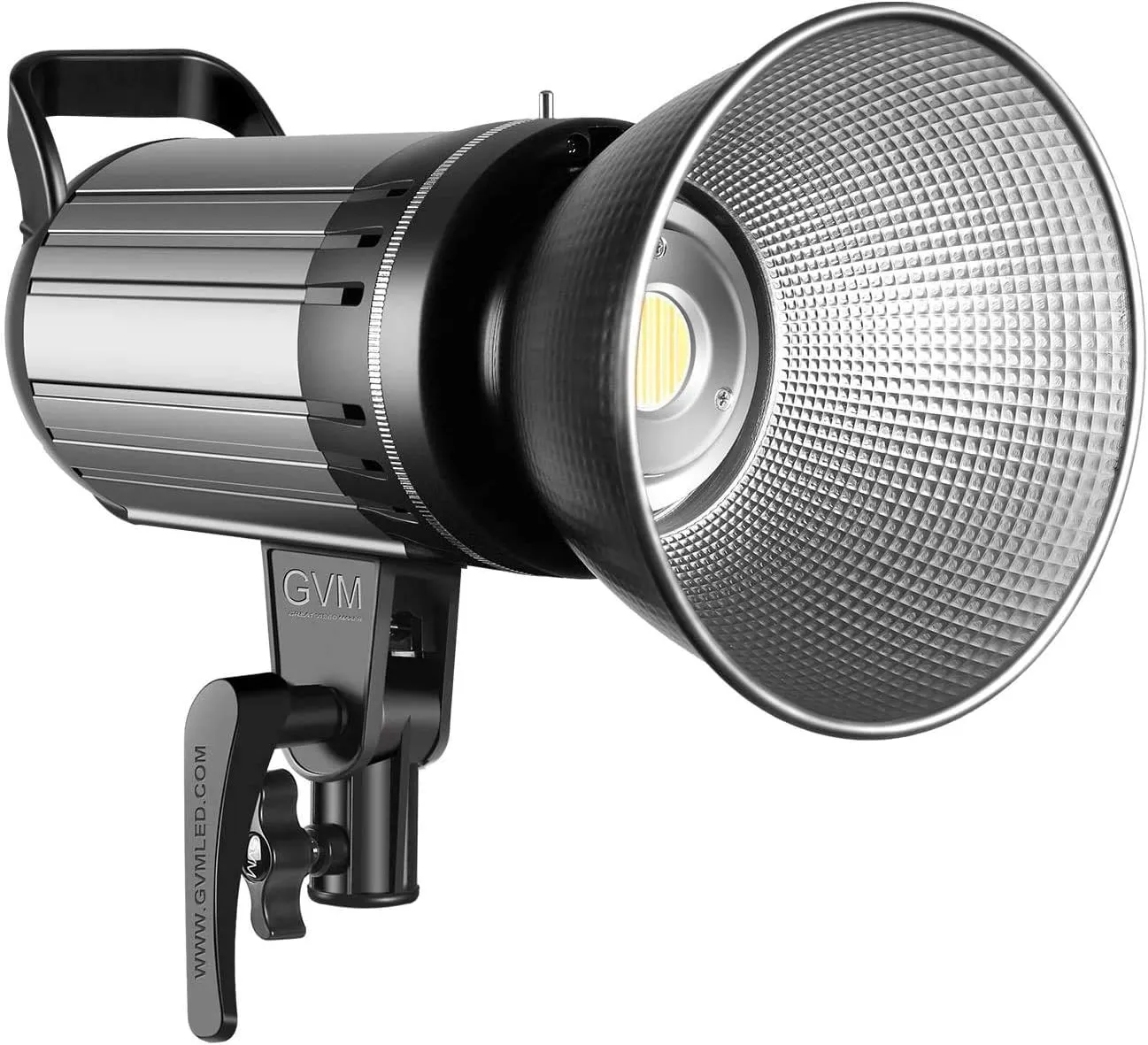 GVM Great Video Maker 100W Bi-Color LED Video Light with Bowens Mount, APP Control, Lantern Softbox, Dimmable 3200K-5600K, CRI 97 