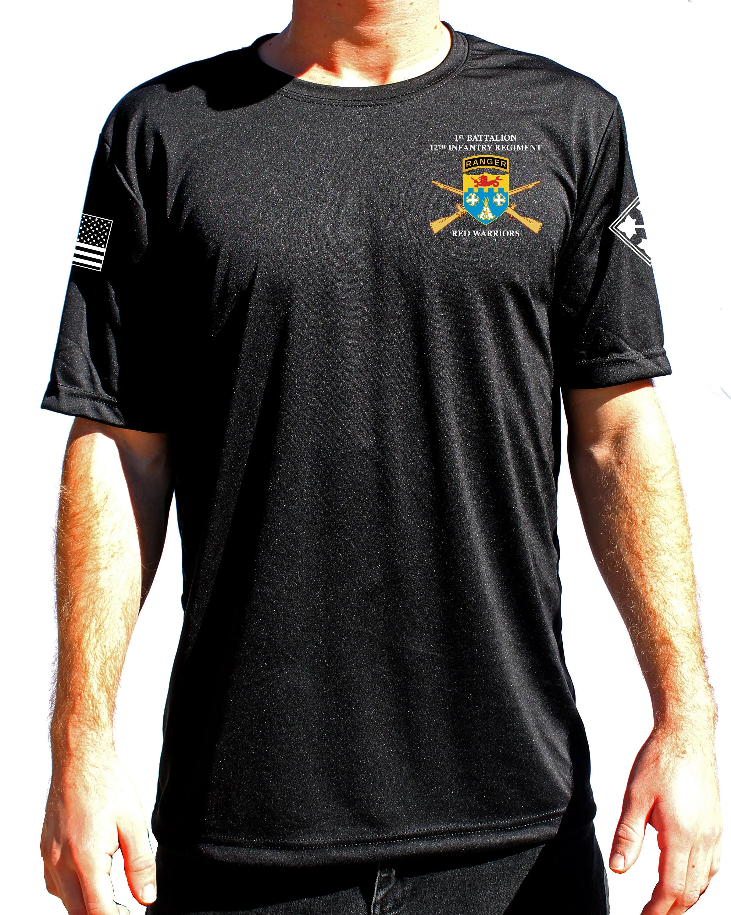 Hatchet Company Black Performance PT Unisex Shirt. This shirt is approved for PT**FREE Liaison pick up to base only*