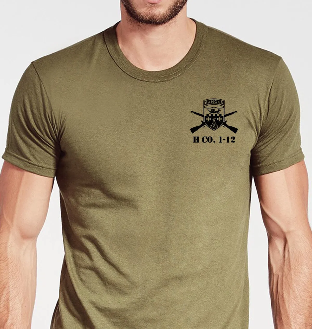 Hatchet Company Unisex Tan Shirt. This shirt is Not Approved for PT **FREE Liaison pick up to base only*