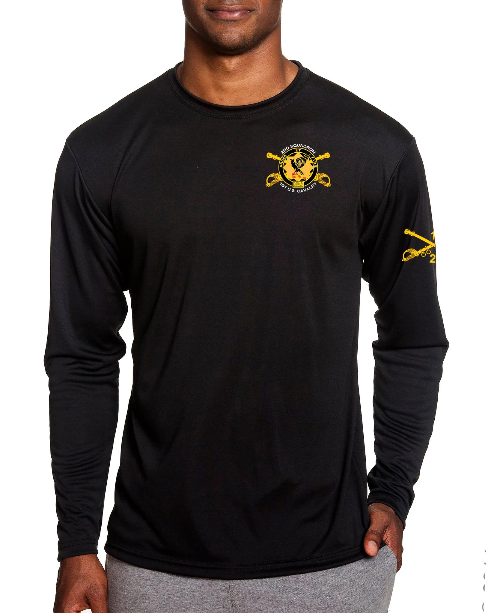 Hatchet LS Perf. Shirt. This shirt IS Approved for PT *Free Shipping means the Liaison Picks up orders and brings them back to Base*