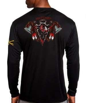 Hatchet LS Perf. Shirt. This shirt IS Approved for PT *Free Shipping means the Liaison Picks up orders and brings them back to Base*