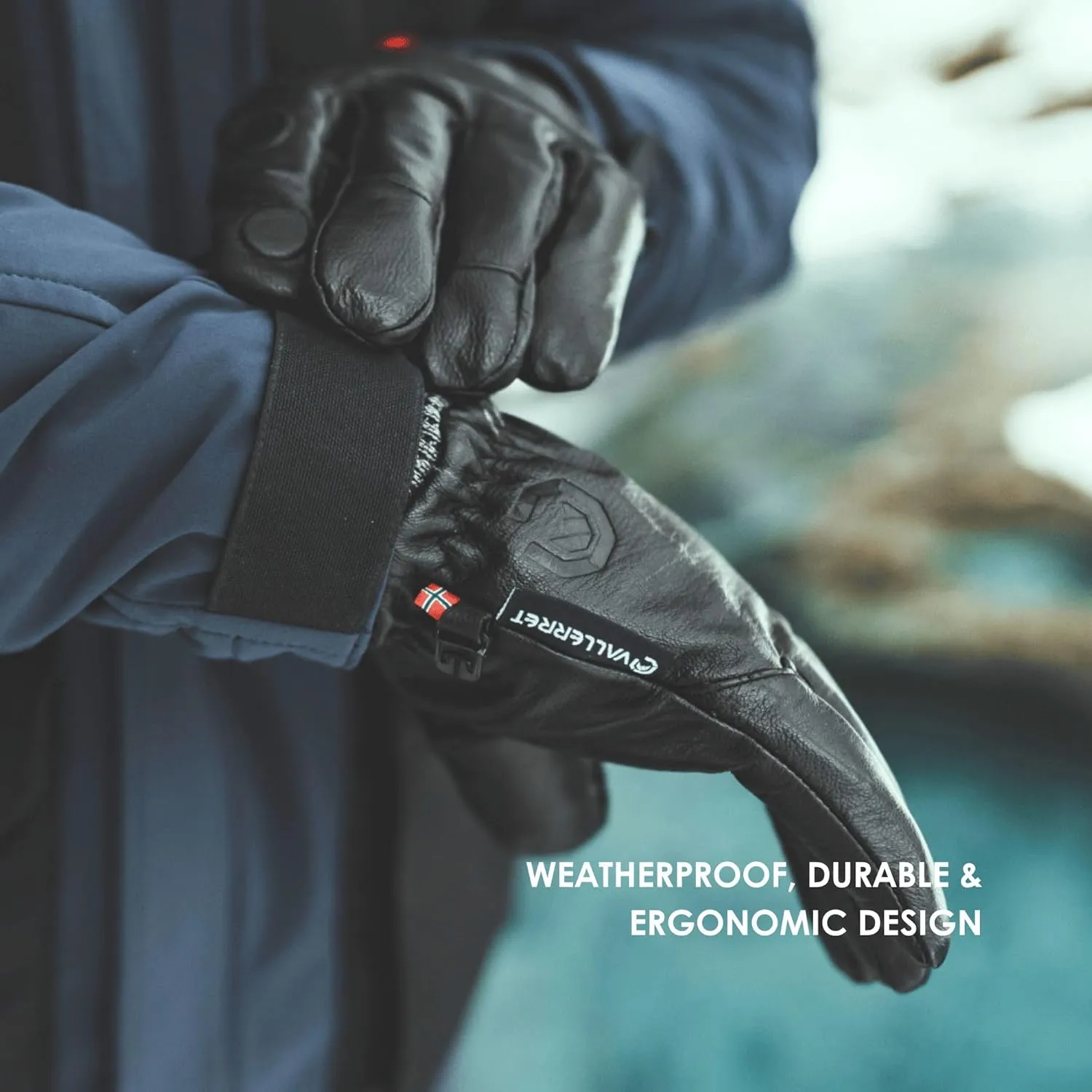Hatchet Photography Glove, FlipTech Finger Caps with Magnets, Merino Wool Lining for Comfort & Resilient Goat Leather