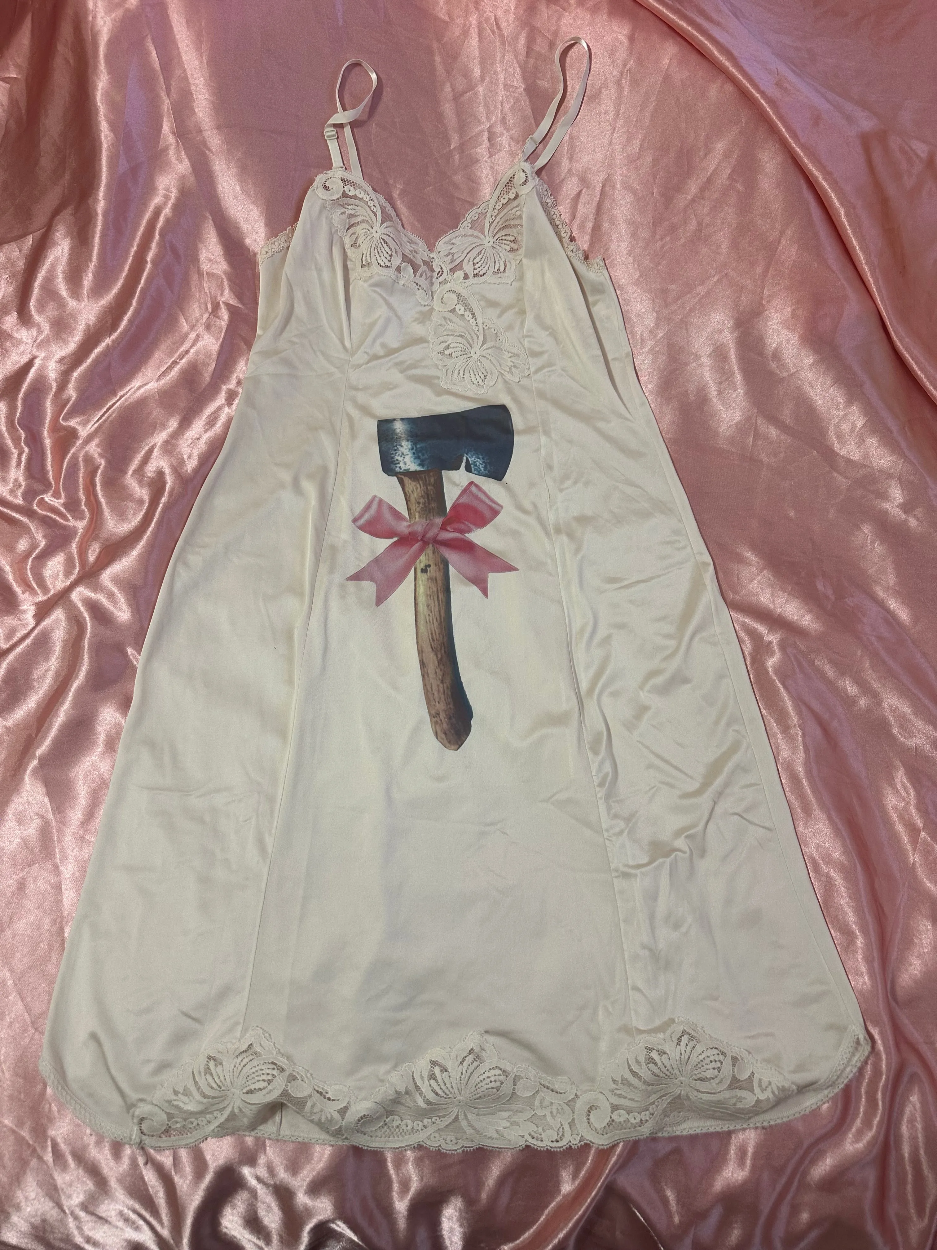 Hatchet Slip Dress (L)
