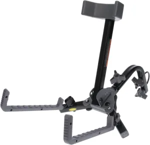 Hawk Kwik-Grab Crossbow Stand | Portable Folding Lightweight Universal Fit Archery Hunting Accessory Crossbow Holder | Treestand Adaptor Bracket, U-Bolt & Connection Knobs Included