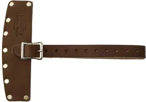 Helko Werk Leather Axe Sheath (Large) - Genuine Leather Sheath for Axes and Hatchets Leather and Hatchet Cover and Axe Cover (Large Brown) S126