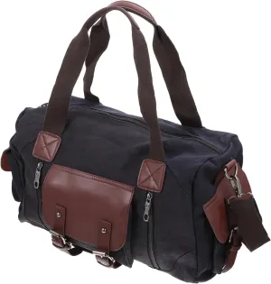 Hemoton Large Capacity Canvas Luggage Bag Handhold Organizer Lightweight for Fashionable Travel