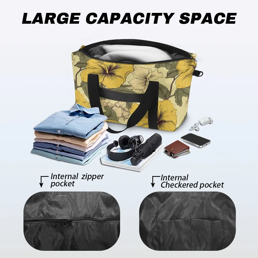 Hibiscus Yellow Lightweight luggage