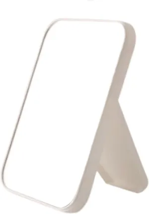 High Definition Folding Makeup Mirror, Portable Desktop Makeup Mirror, Square Dormitory Student Desktop Small Mirror